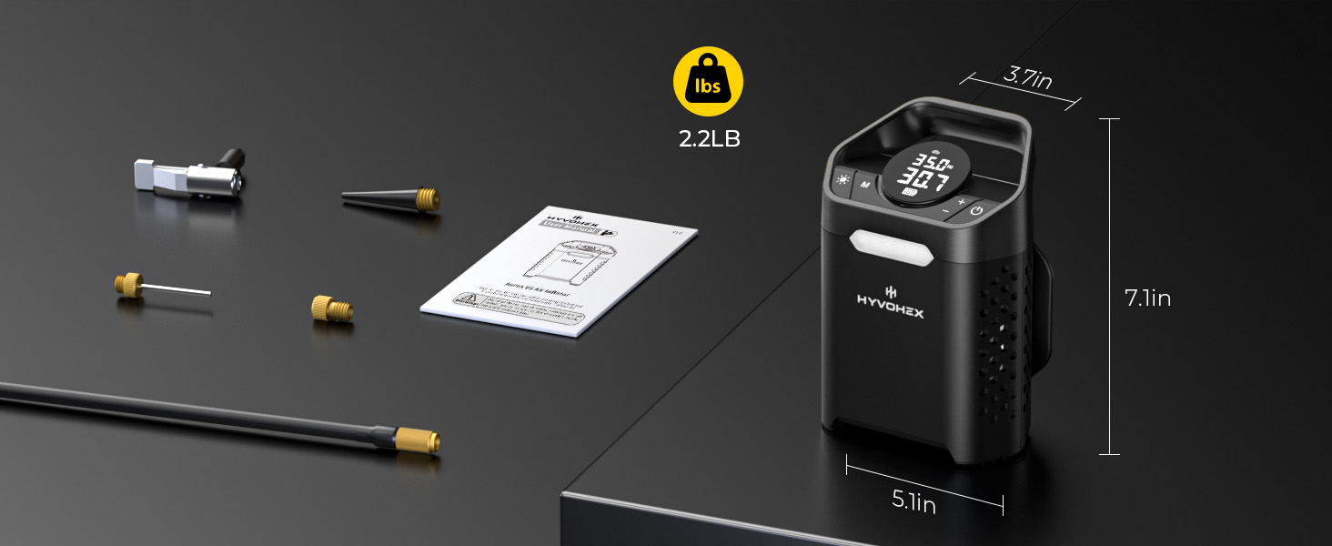 Cordless Portable Tire inflator