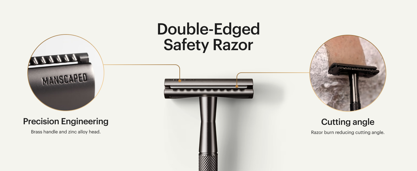 manscaped plow single blade face shaving razor
