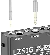 4 channel audio mixer