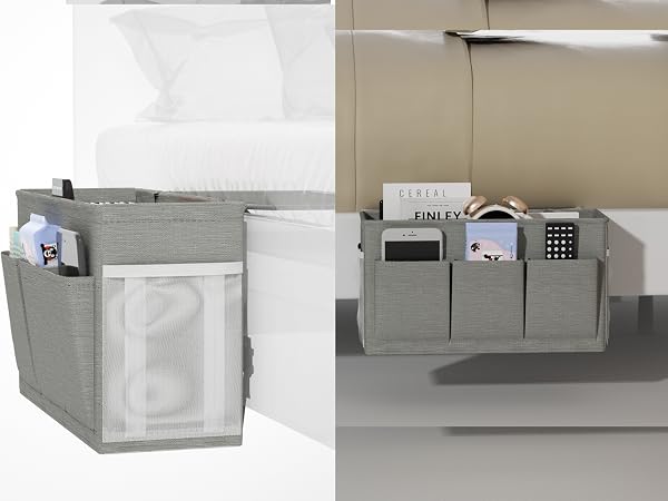 bedside caddy for dorm bed