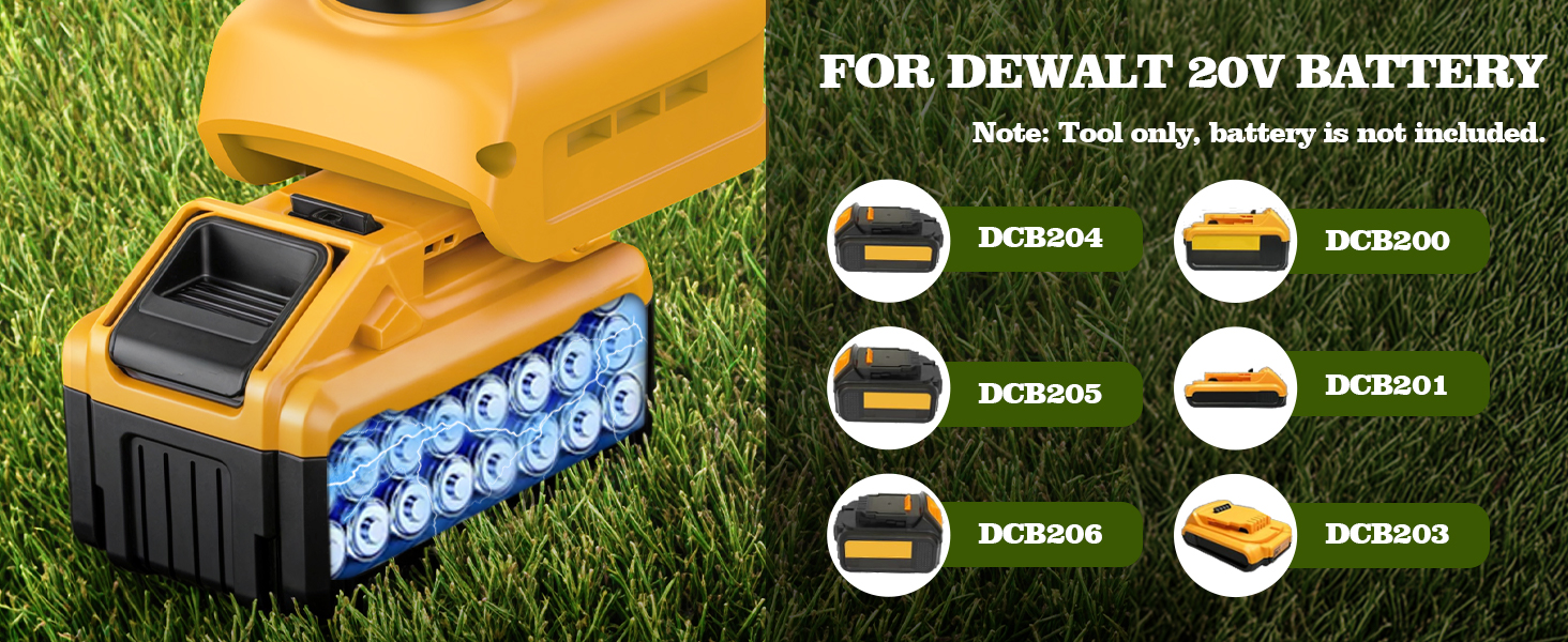 BATTERY FOR DEWALT