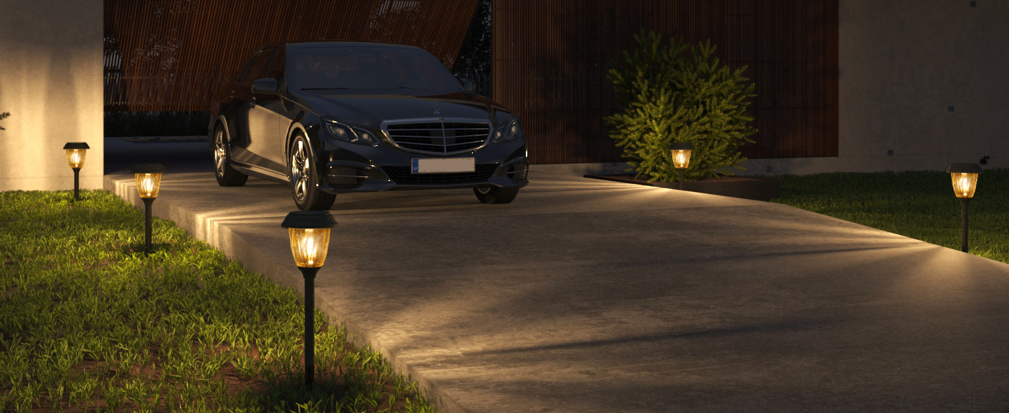 solar driveway lights