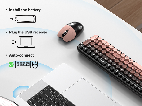 Wireless Keyboard and Mouse