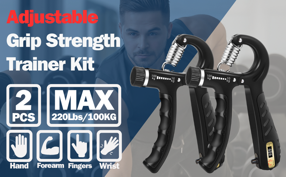 adjustable grip strength trainer 