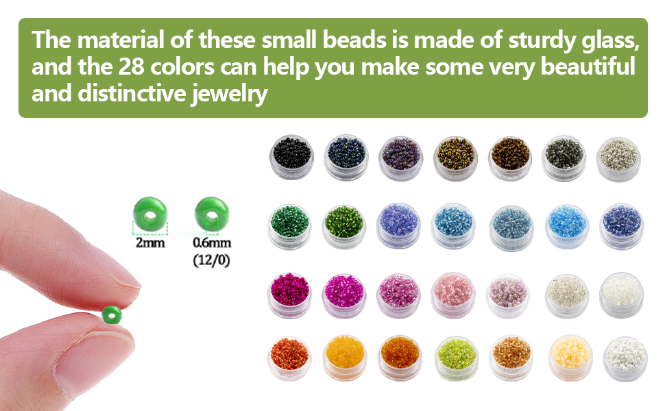 small glass beads