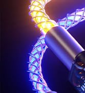 Lighted phone charging cable