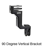 90 Degree Aluminum Vertical Bracket Adapter Elbow Mount for GoPro