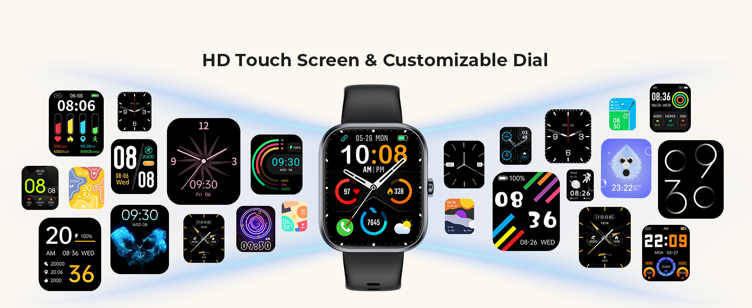 Smartwatch custom watch faces