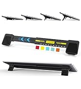 HONKID Computer Keyboard Stand, Adjustable Keyboard Riser for Flat-Back Keyboards only and Retrac...