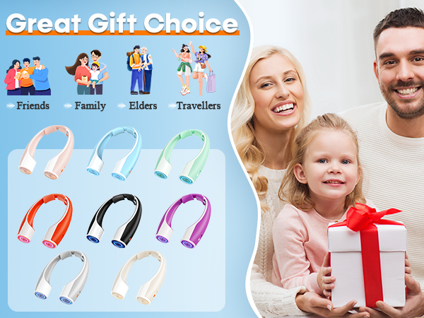 rechargeable neck fan