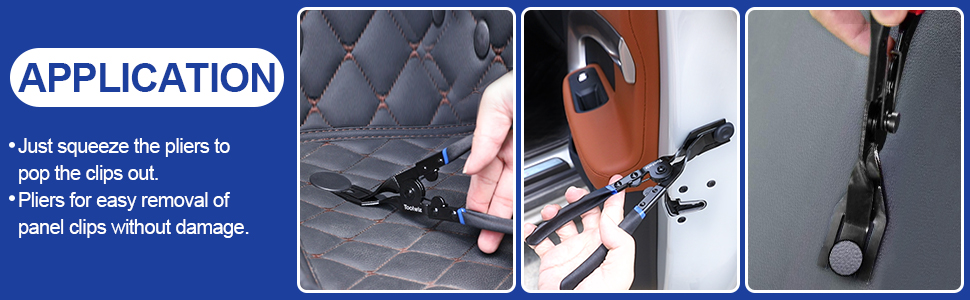 Universal Auto Door Car Upholstery Trim Clip Removal Plier Tool Door Panel