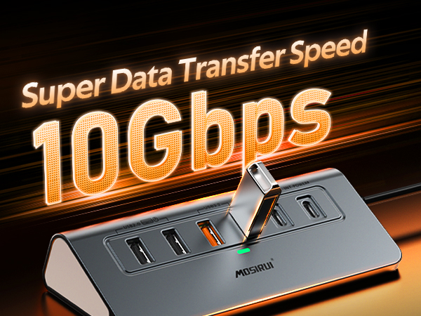 Super Data Transfer Speed 10Gbps