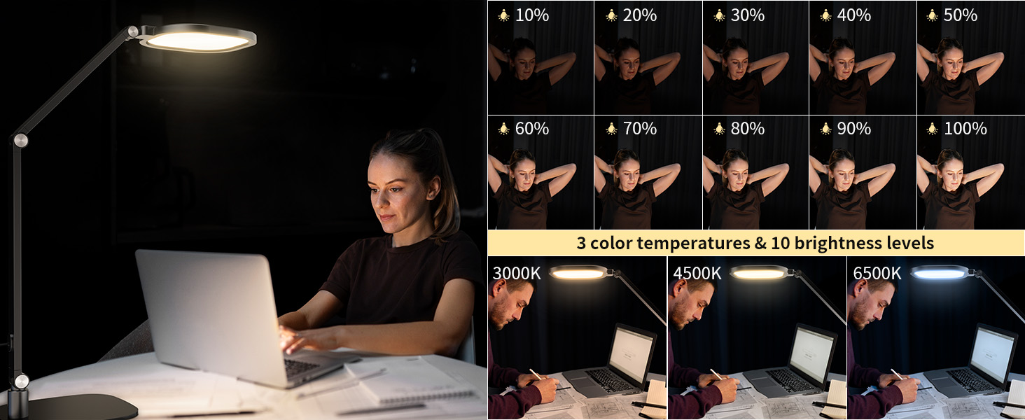 Desk Light with 30 Lighting Modes