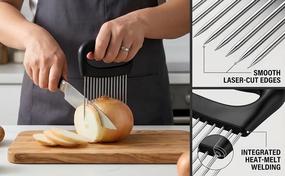 onion holder for slicing