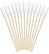 eyxformula Dog Ear Cleaning Swabs - Professional 6-inch Bamboo Sticks Long Cotton Swabs with Extr...