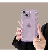 FABSPARK Case for iPhone 14 Pro Max,Cute 3D Transparent Meteorite Bubble Water Ripple Pattern Cur...