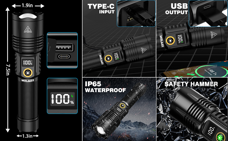 Flashlights High Lumens