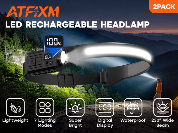Rechargeable headlamp-1