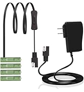 AC-Powered AA Battery Adapter (Replaces 4 AA Only) Compatible with August Smart Lock/Paramed Bloo...