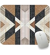 Western Mouse Pad Brown Small Mousepads Rectangle Cowboys Travel Computer Mouse Pad for Laptop, R...