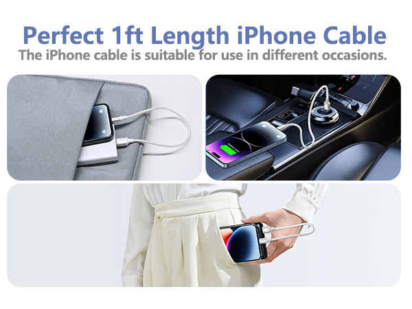 short lightning cable