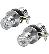 keypad Door Lock with Handle,Keyless Electronic Entry Door Knob,3s Auto Lock, Waterproof Door Loc...
