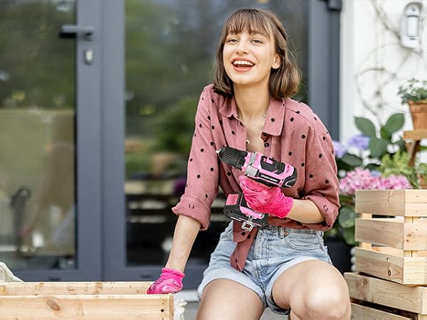 pink tool bag for women