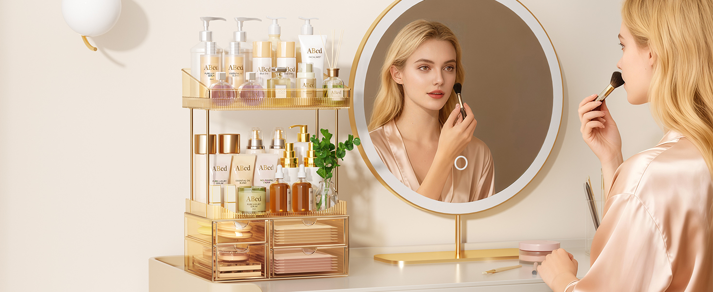 makeup organizer