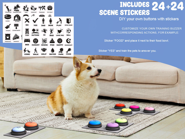 Dog Buttons for Communication