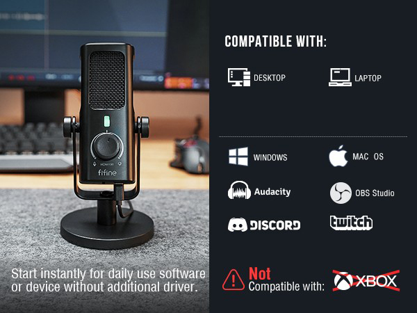 USB condenser microphone