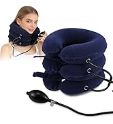Yun Meng Lakes Neck Stretcher, Inflatable Neck Stretcher, Cervical Neck Traction Device, Neck Pai...