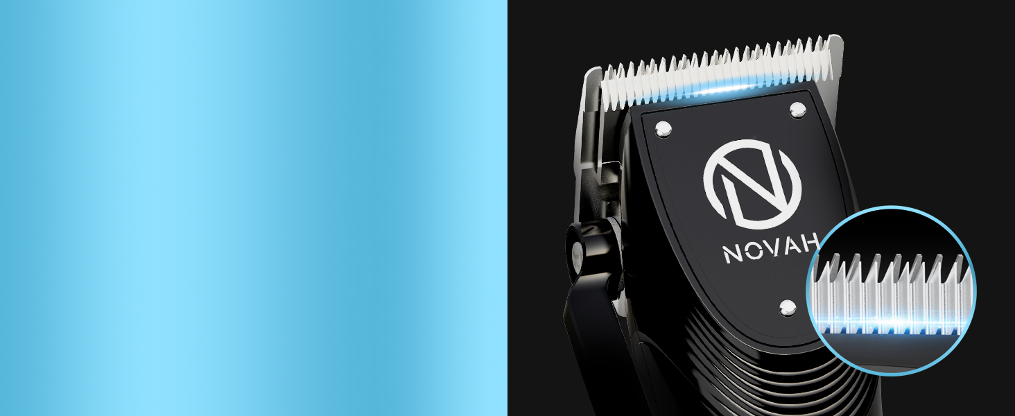 Novah Professional Hair Clippers for Men Professional Barber Clippers and Trimmer Set