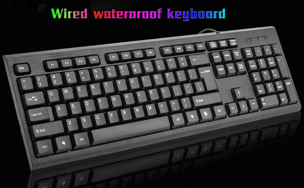Wired Computer Keyboard,
