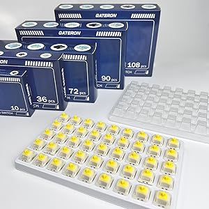 Milky Yellow Pro V3 Keyboard Switches