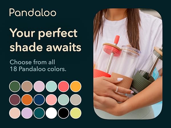 Pandaloo Glass Tumbler