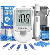 G-425-1 Blood Glucose Monitor Kit, 100 Test Strips &amp;100 Lancets, 1 Control Solution, 1 Blood Suga...
