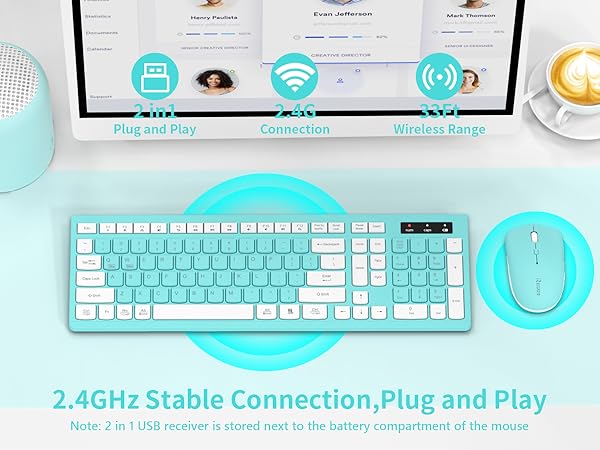 wireless keyboard and mouse 5