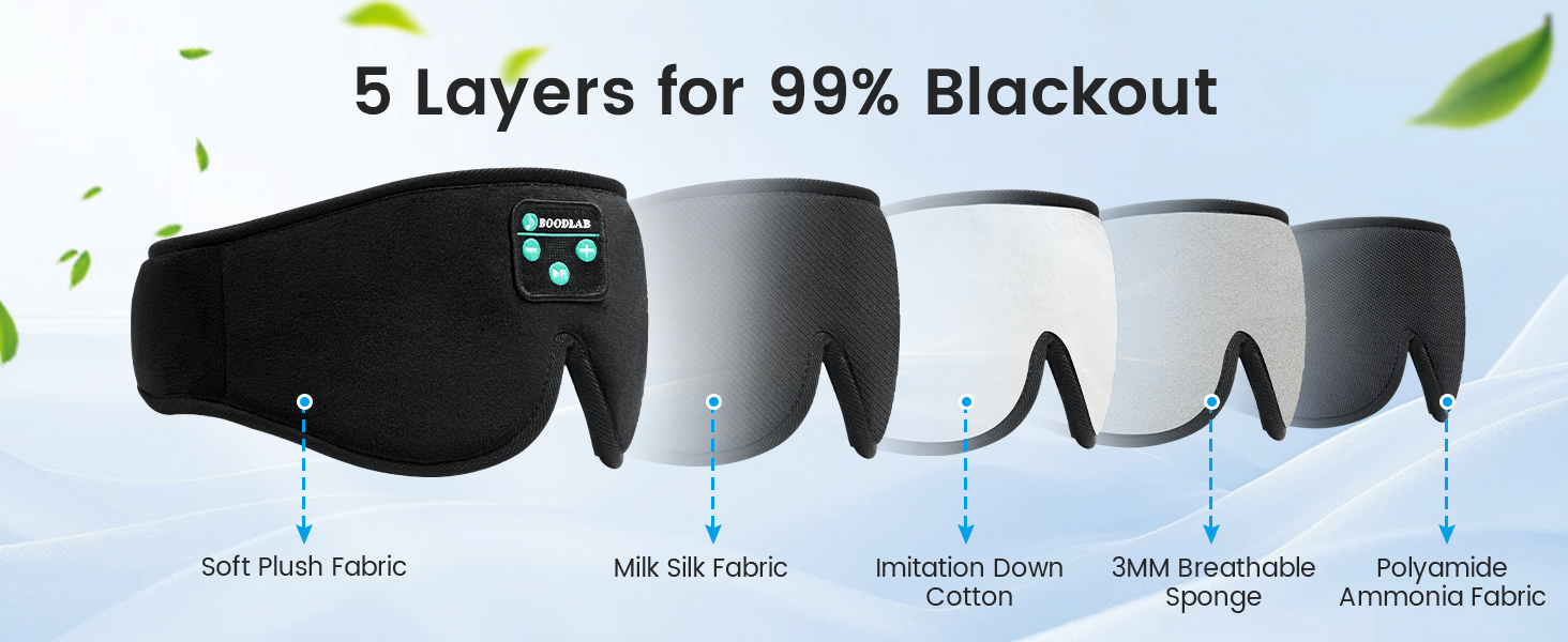 sleep mask bluetooth side sleeper