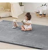 1.5" Thick Baby Play Mat for Floor Tummy Time, 50"x 50" Pro Soft Baby Activity Playmats Playroom,...