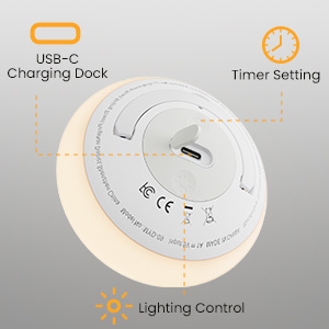 3 color night light