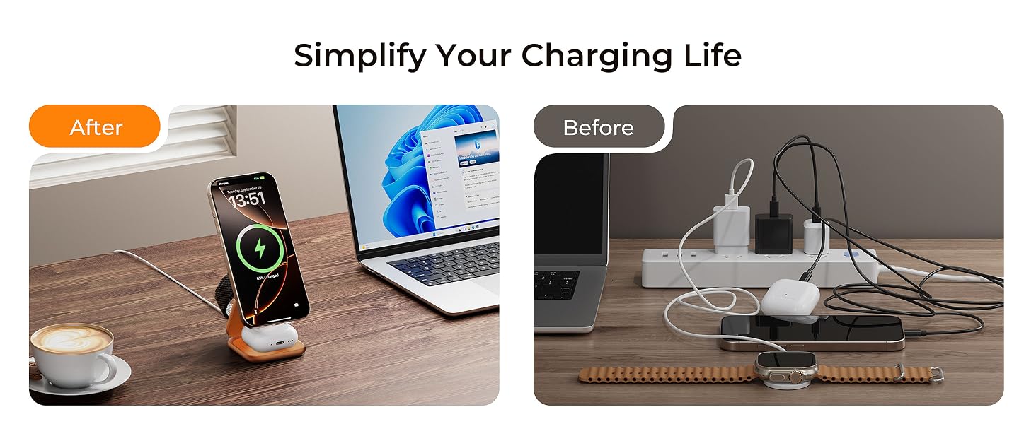 iphone charger stand travel charging station iphone and watch charger