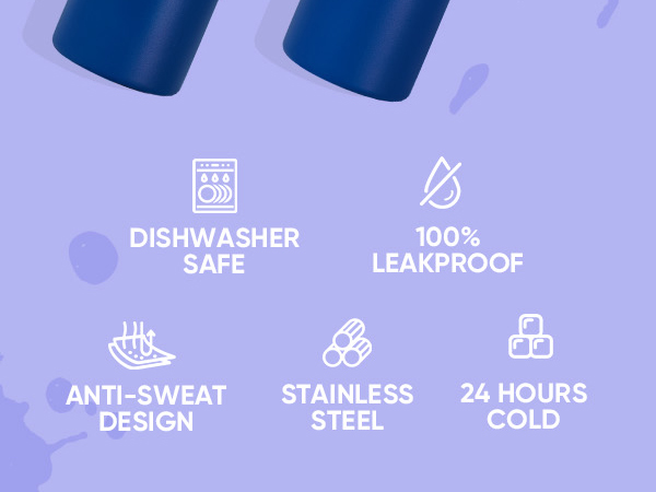 insulated water bottle