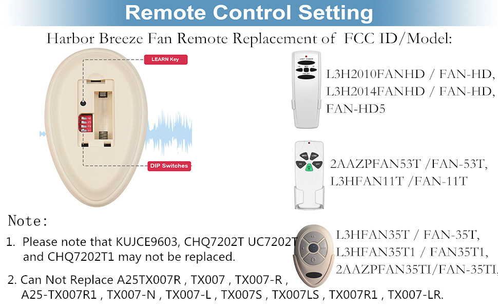 fan35t fan remote