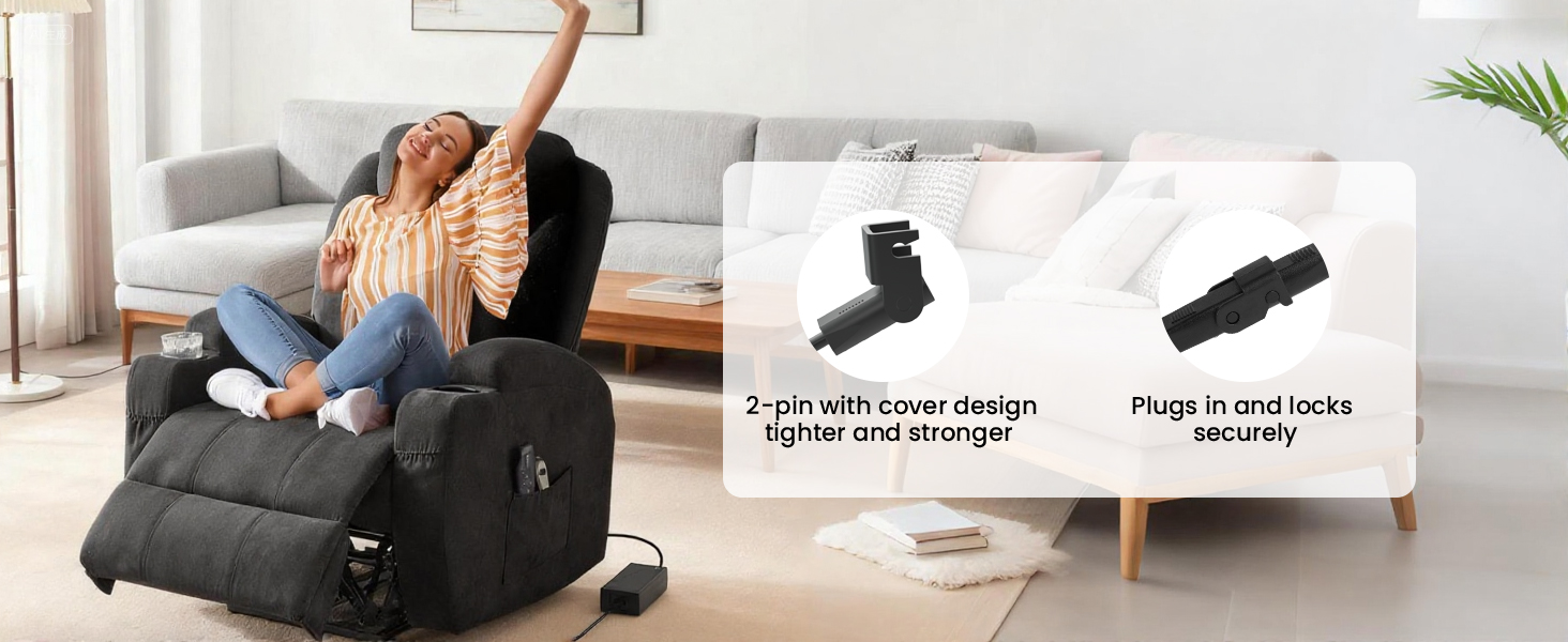 Replacement Part for Recliner Couch/Electric Sofa/Lift Chair/Standing Desk