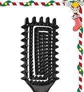 Curly Hair Brush, Curl Defining Brush with Soft Boar Bristles Detangling Tangled Glides, Wide-Tee...