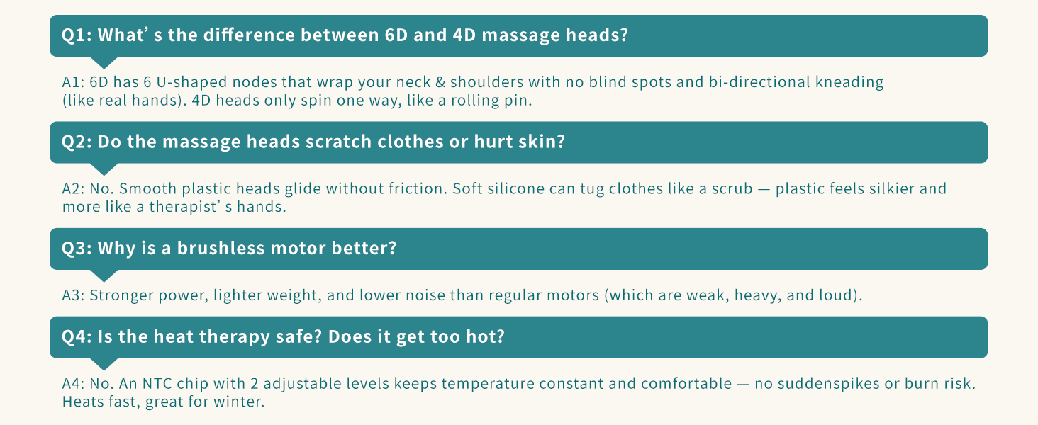 NECK massager for pain relief