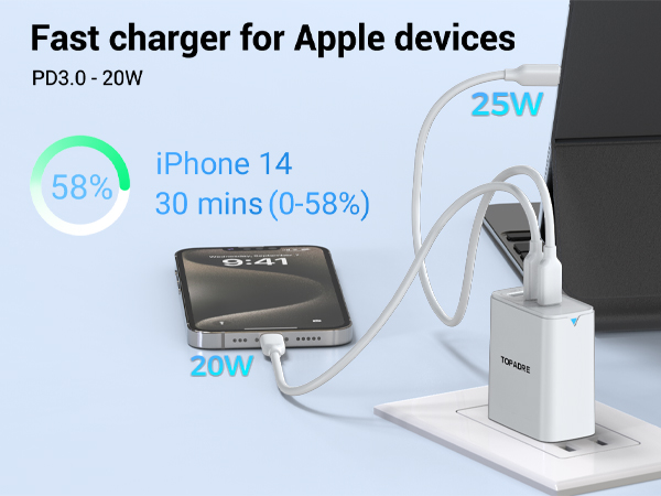 usb c charger block type c charger fast charging iphone charging block