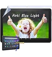 (2 pack) Fire HD 10 Screen Protector, Anti-Blue Light Screen Protector for All-New Fire HD 10 Tab...