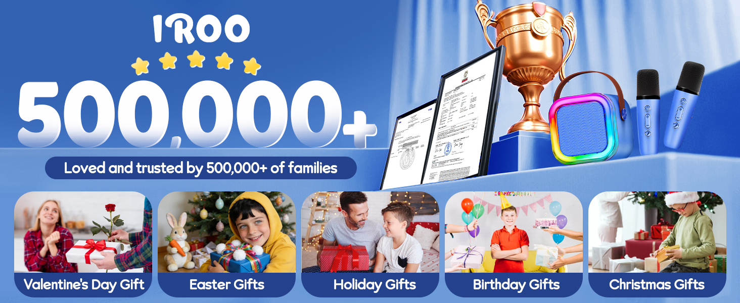Great singing gift ideas for kids 3, 4, 5, 6, 7, 8, 9, 10, 11, 12 + year old girl boys teens