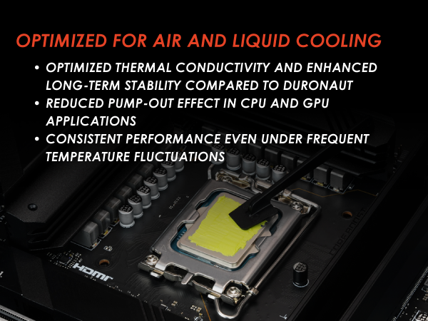 optimized for air and liquid cooling